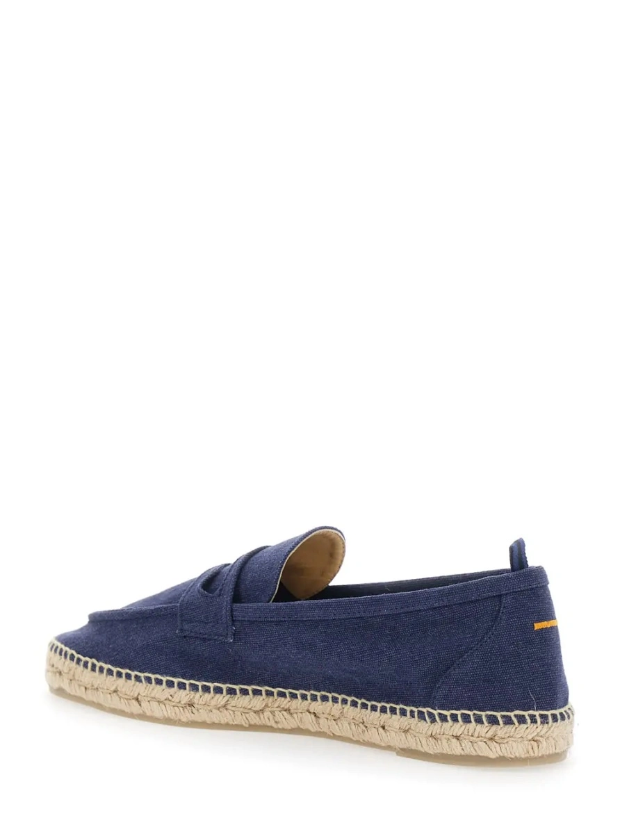 Espadrile CASTAÑER albastre din piele intoarsa 'Nacho' - Img 3