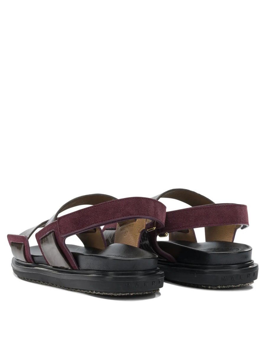 "Fussbett" leather sandals - Img 4
