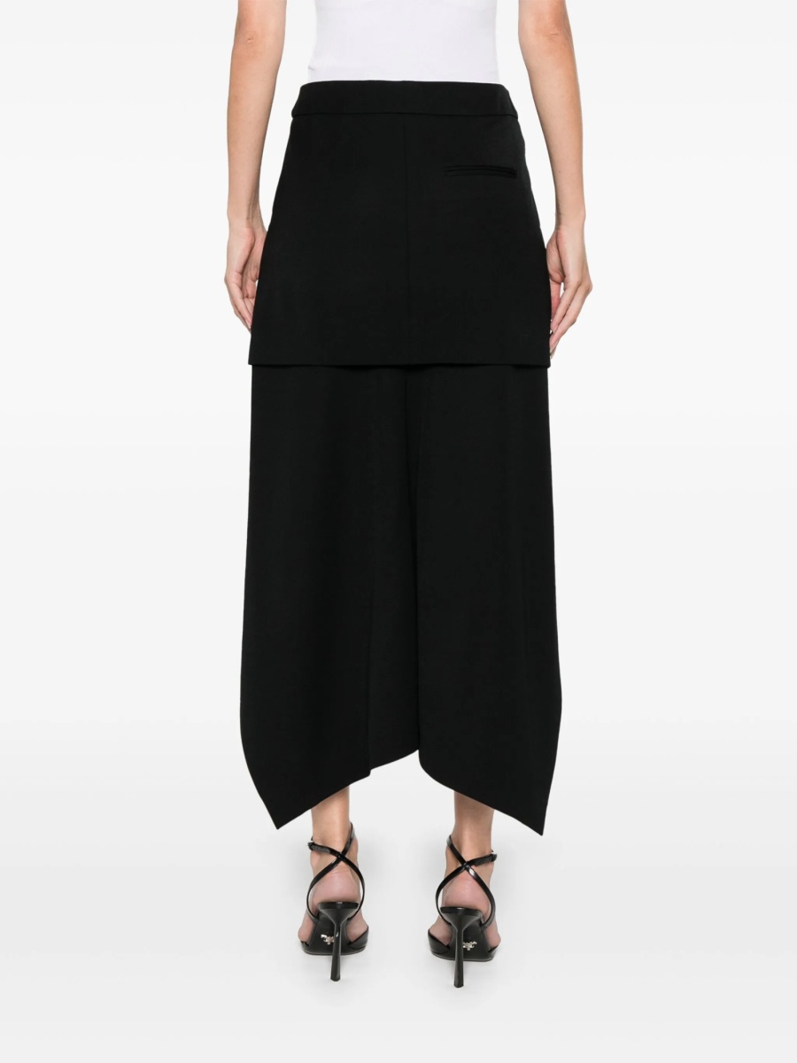 Fusta Alexander McQueen neagra din lana - Img 4