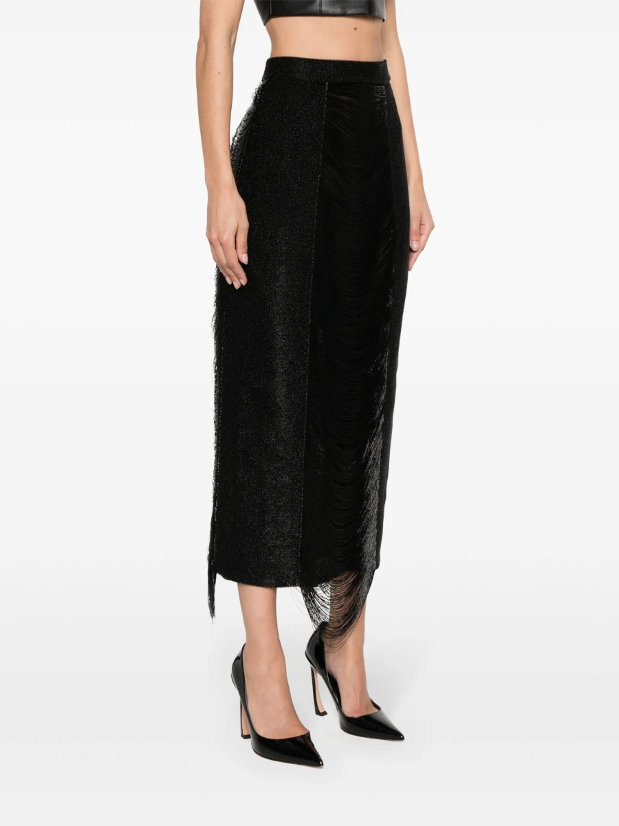 Fusta Alexander McQueen neagra - Img 3