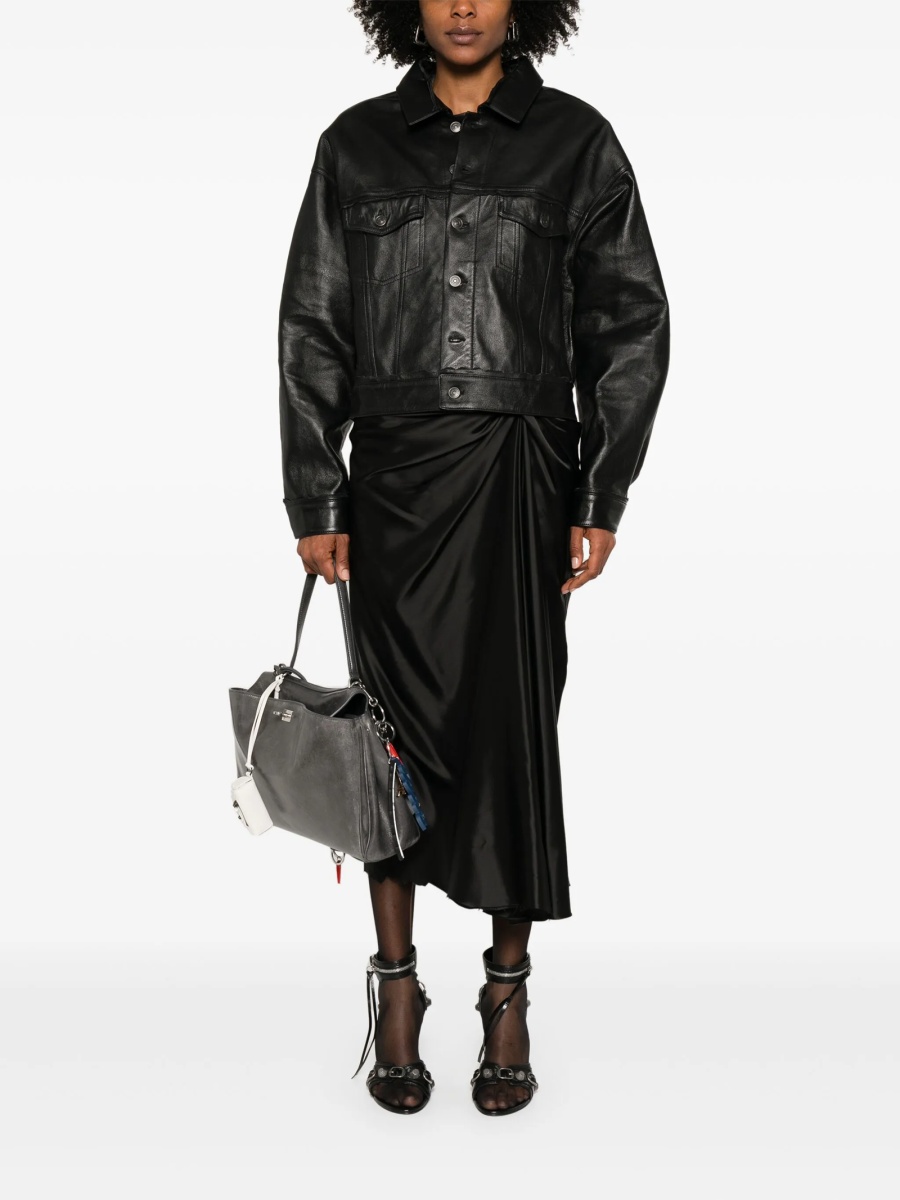 Fusta Balenciaga neagra - Img 2