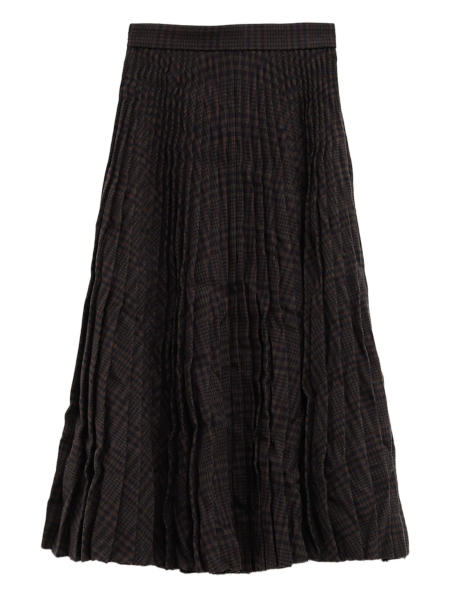 Fusta cu pliuri Balenciaga neagra - Img 2