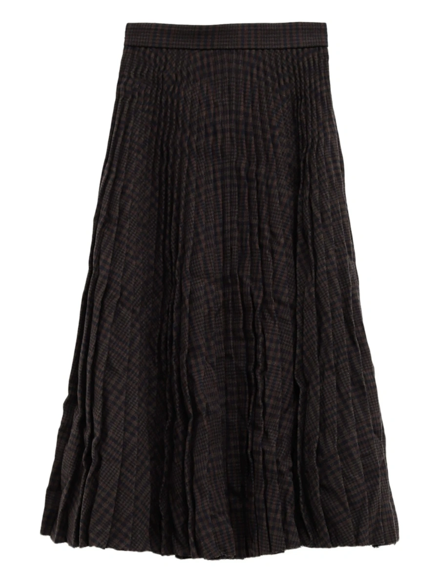 Fusta cu pliuri Balenciaga neagra - Img 2