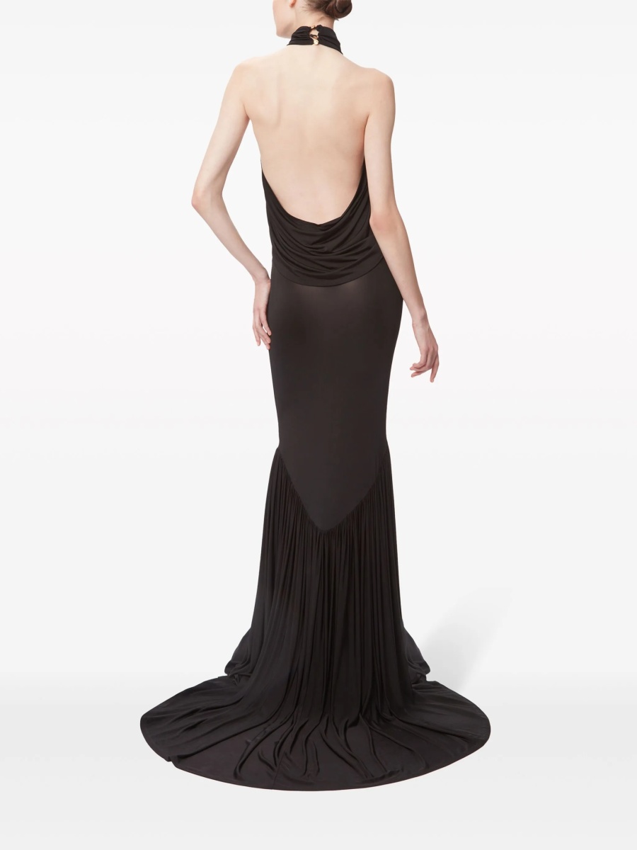 Fusta cu talie inalta Nina Ricci neagra - Img 3