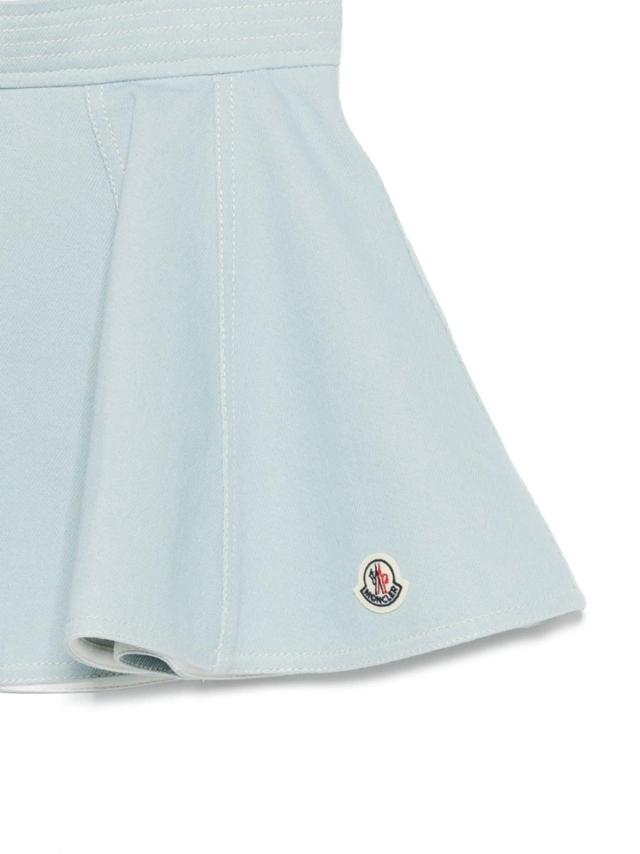 Fusta de blugi Moncler albastra - Img 3