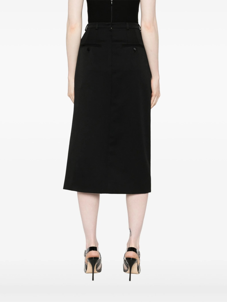 Fusta Dolce &amp; Gabbana neagra din lana - Img 4