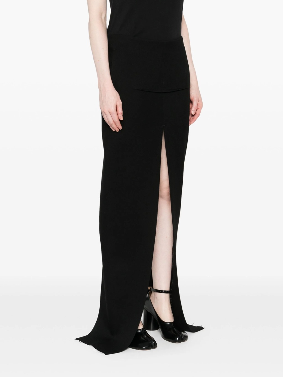 Fusta drepte Rick Owens neagra - Img 3