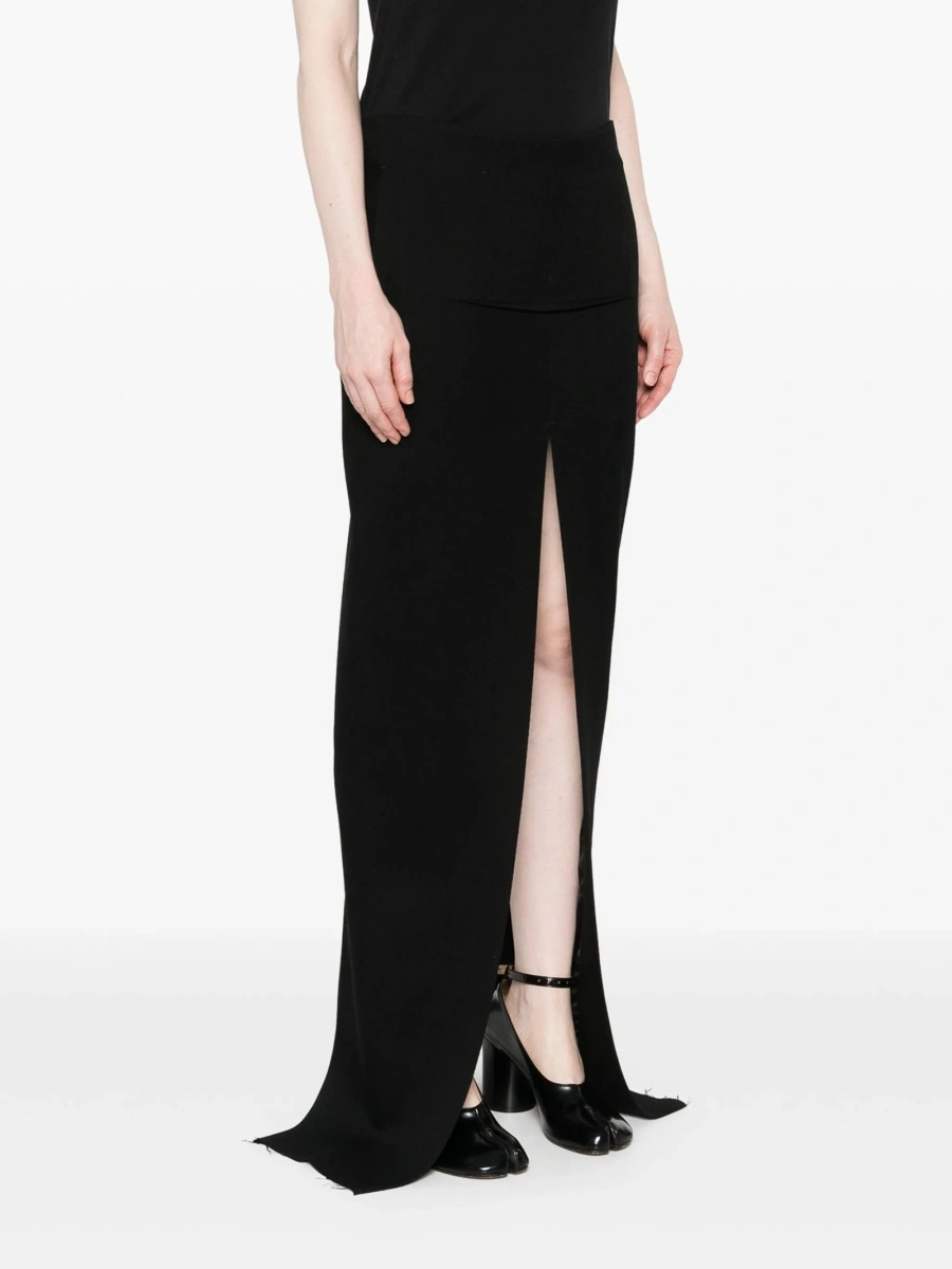 Fusta drepte Rick Owens neagra - Img 3