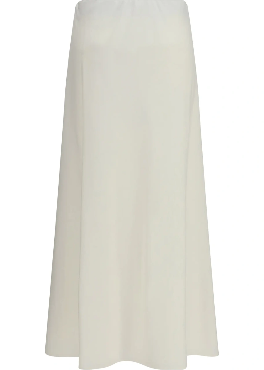 Fusta Flute virgin wool and viscose twill Skirt - Img 2