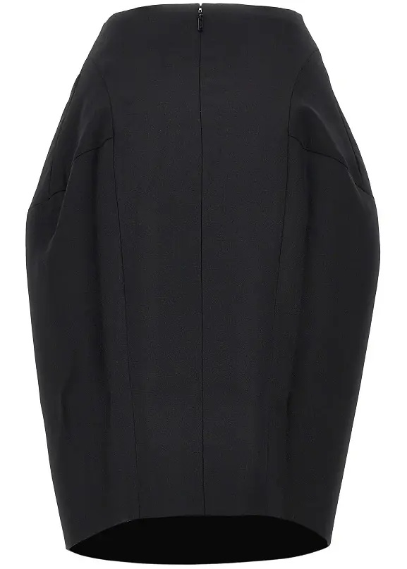 Fusta 'Ovalo' wool skirt - Img 3