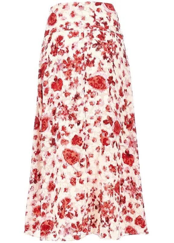Fusta Silk-blend 'Hilza' long skirt - Img 3
