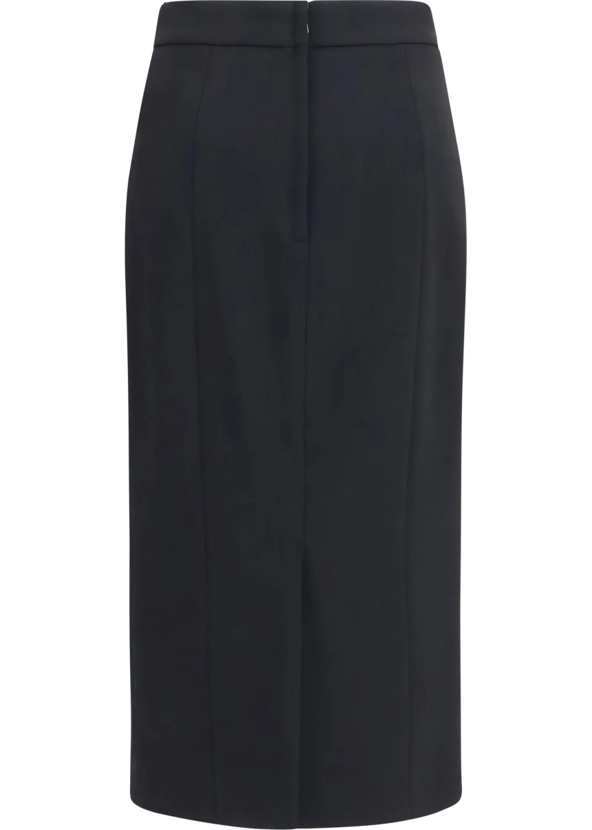 Fusta Stretch wool pencil Skirt - Img 2