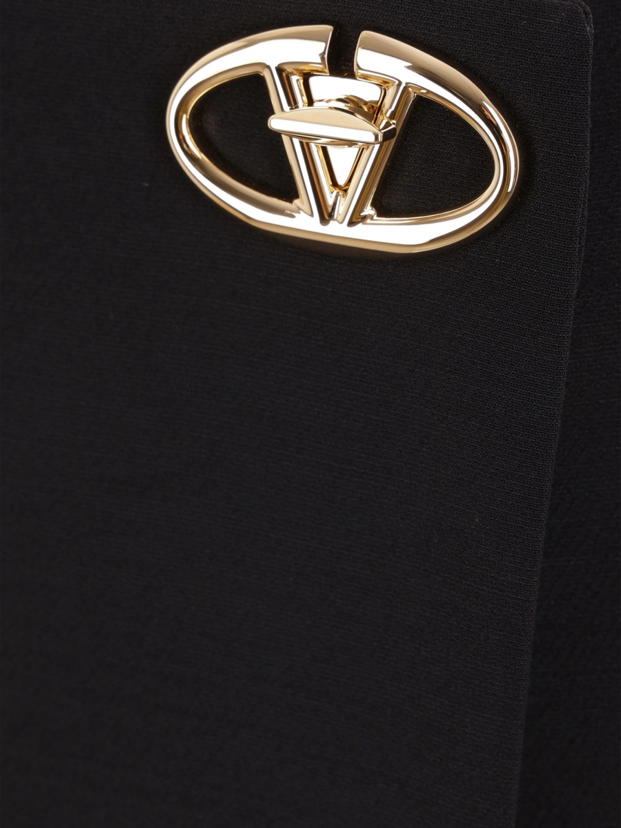 Fusta Valentino Garavani neagra - Img 3