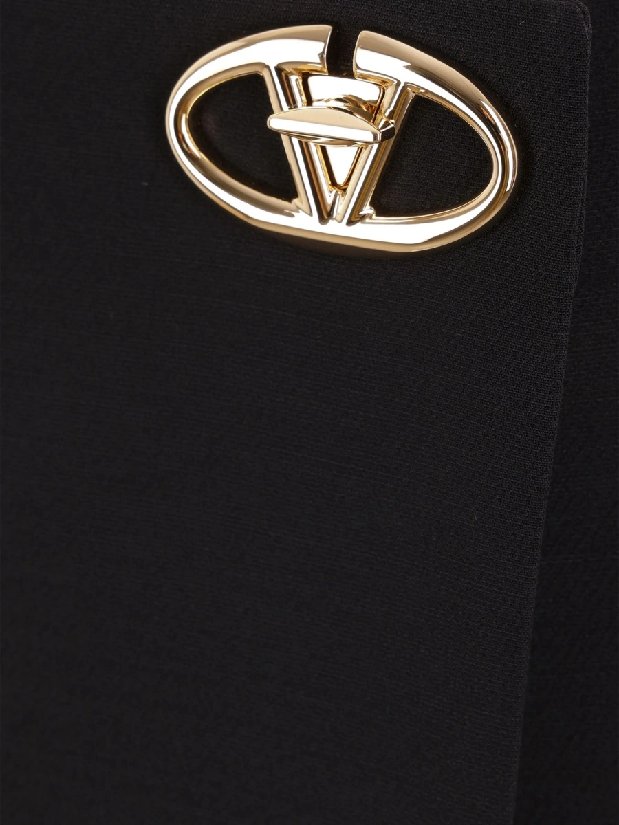 Fusta Valentino Garavani neagra - Img 3