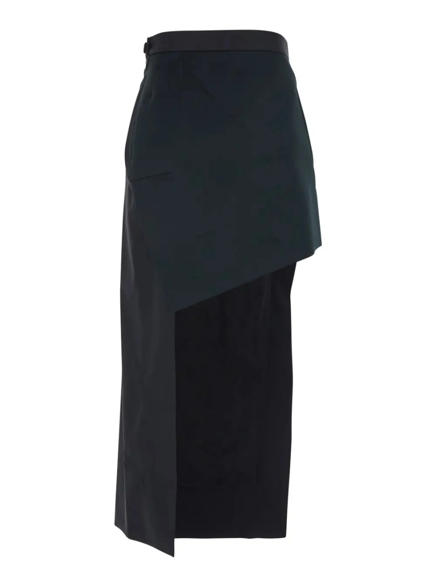 Fusta Vivienne Westwood neagra din lana - Img 2