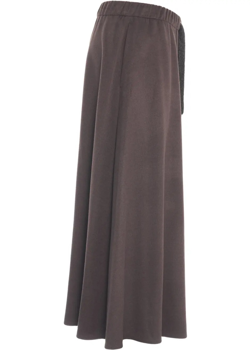 Fuste Maxi skirt in wool - Img 3