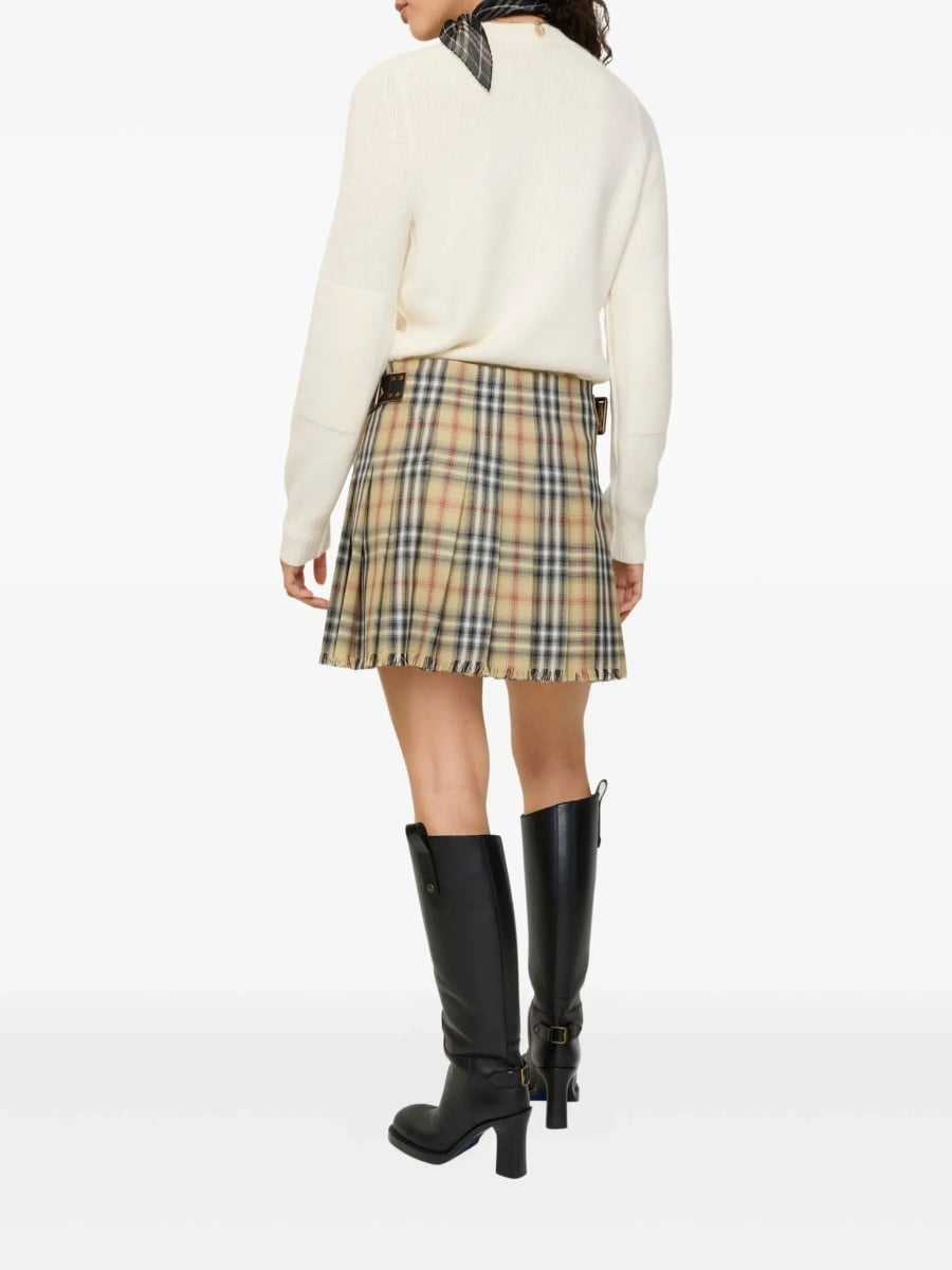 Fuste Wool "Check" mini kilt - Img 3