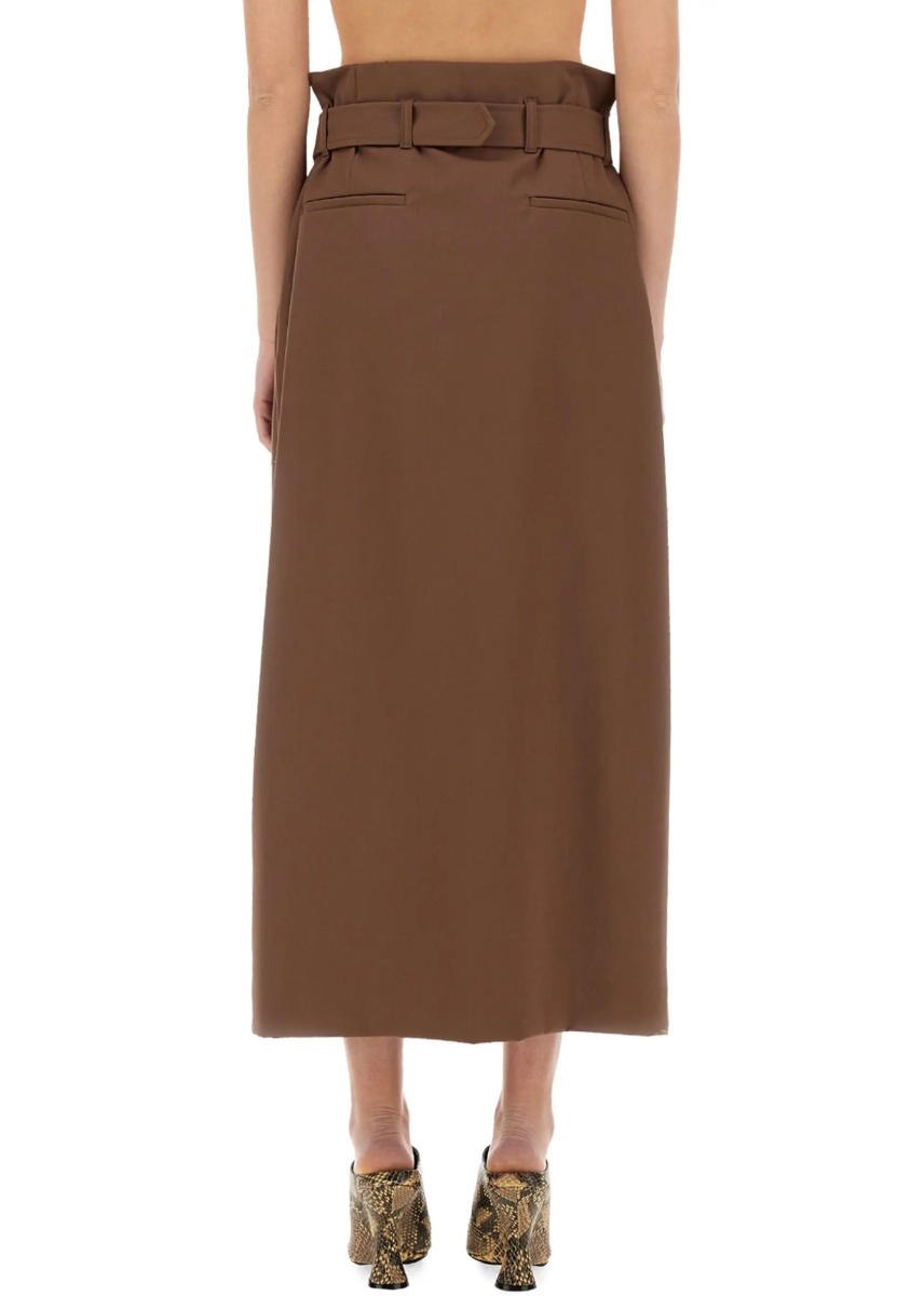 Fuste Wool Skirt With Belt - Img 3