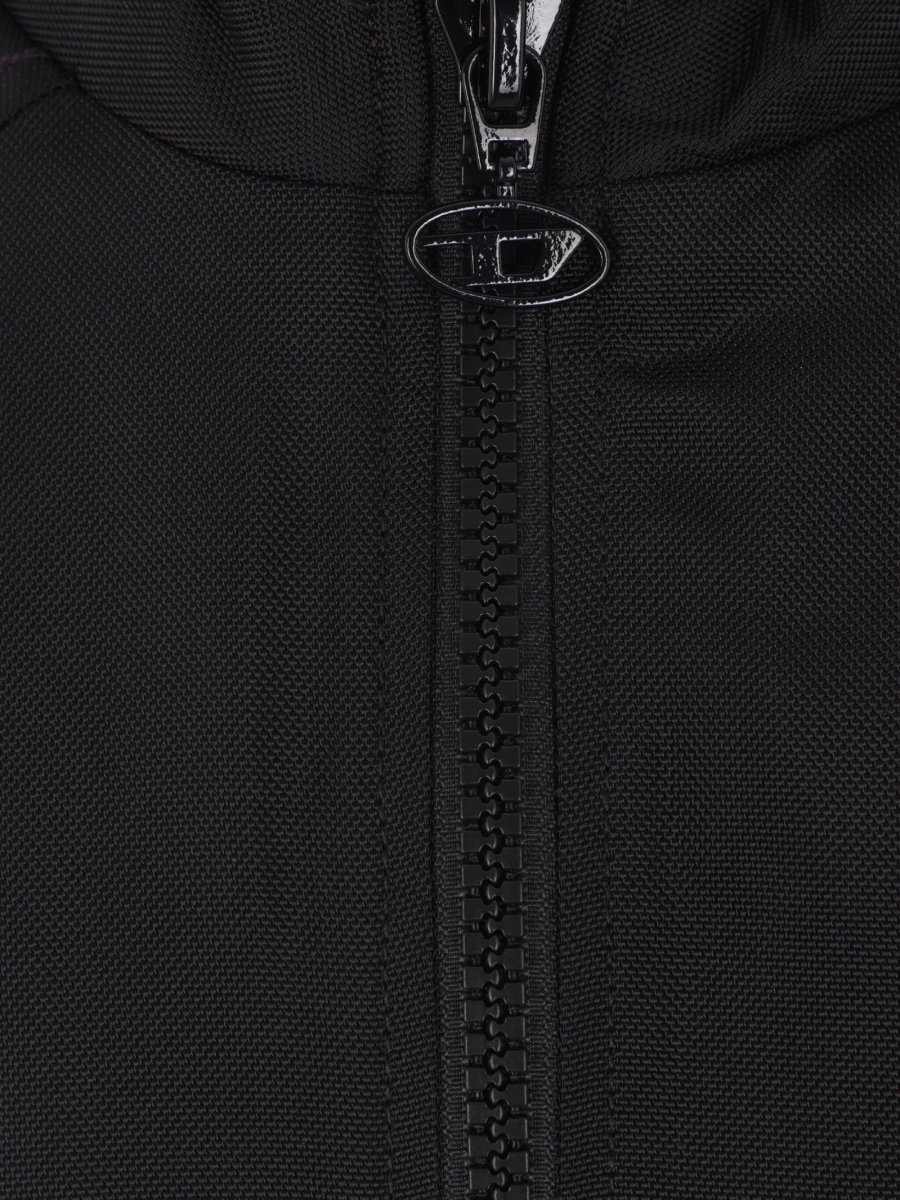 Geaca biker Diesel neagra - Img 3