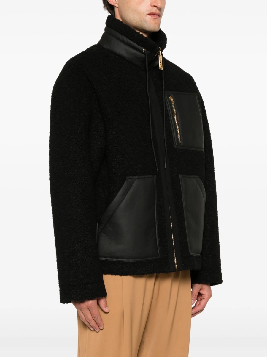 Geaca bomber Moschino neagra - Img 3