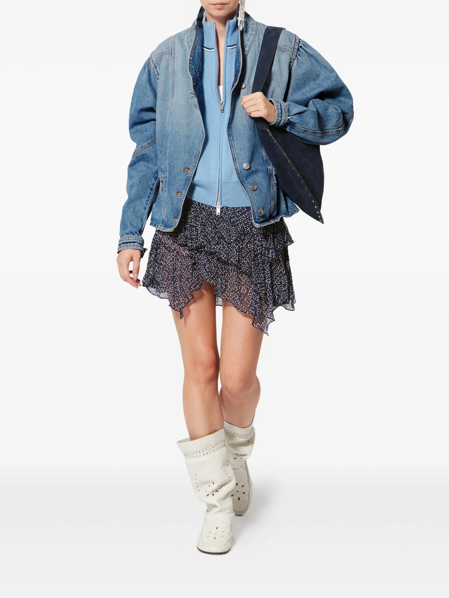 Geaca de blugi Isabel Marant albastra - Img 2