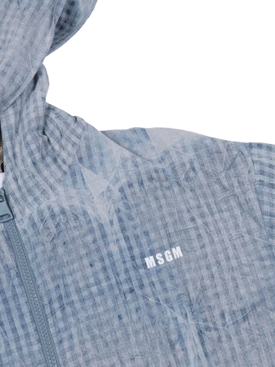 Geaca de blugi MSGM albastra - Img 3