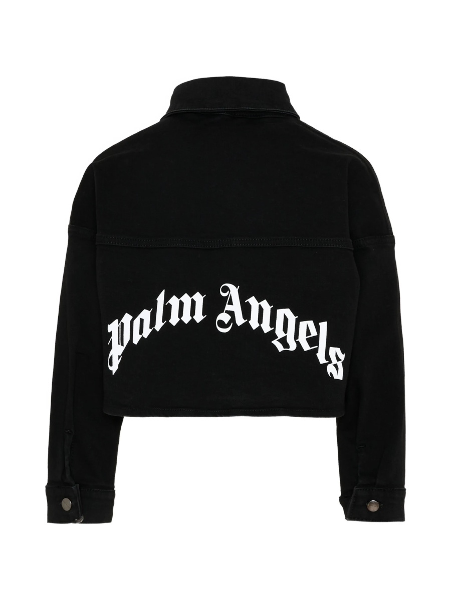 Geaca de blugi Palm Angels neagra - Img 2