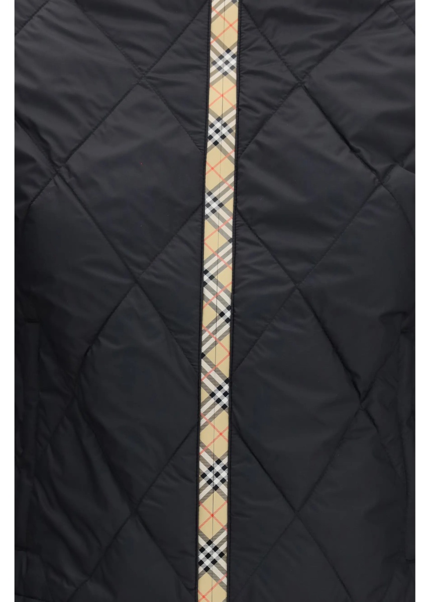 Geaca de Iarna Bramford quilted nylon Jacket with Check tape - Img 3