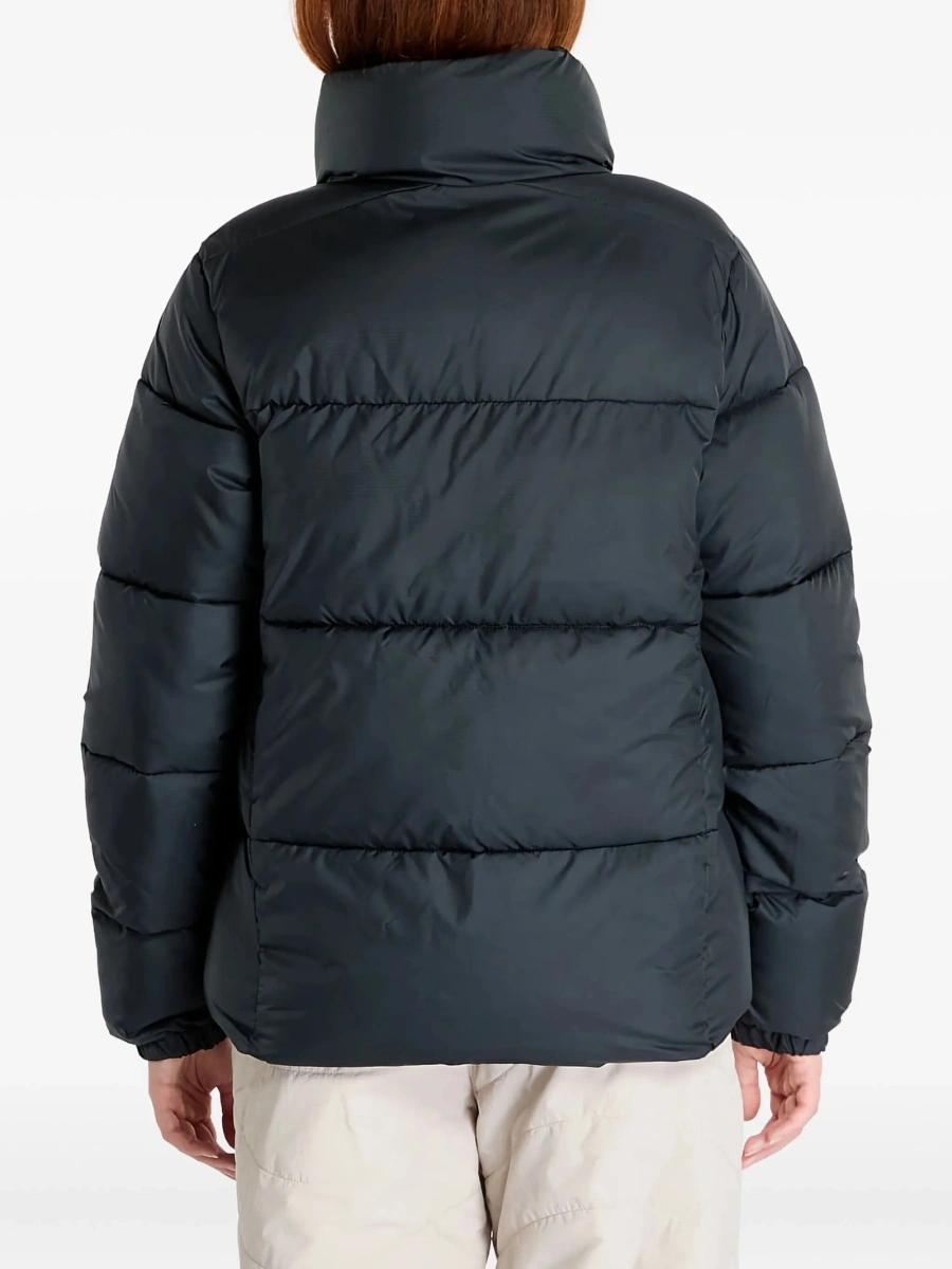 Geaca de iarna Columbia neagra din poliester reciclat - Img 3
