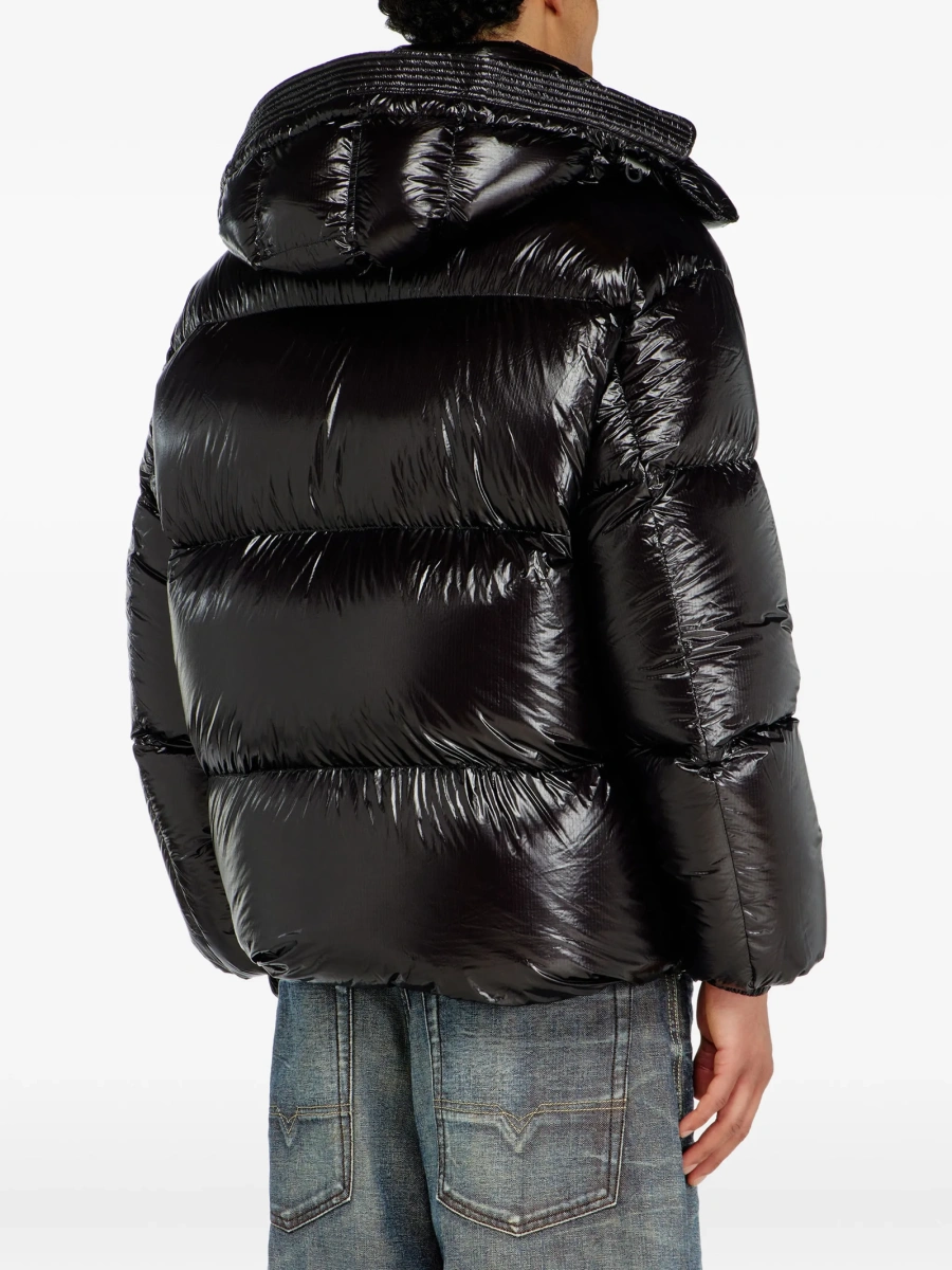 Geaca de iarna Diesel Oval D neagra - Img 4