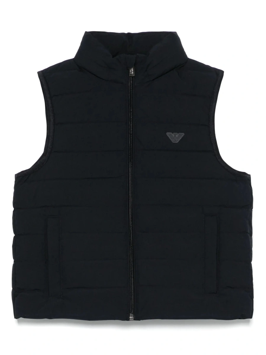Geaca de iarna EMPORIO ARMANI KIDS albastra - Img 6