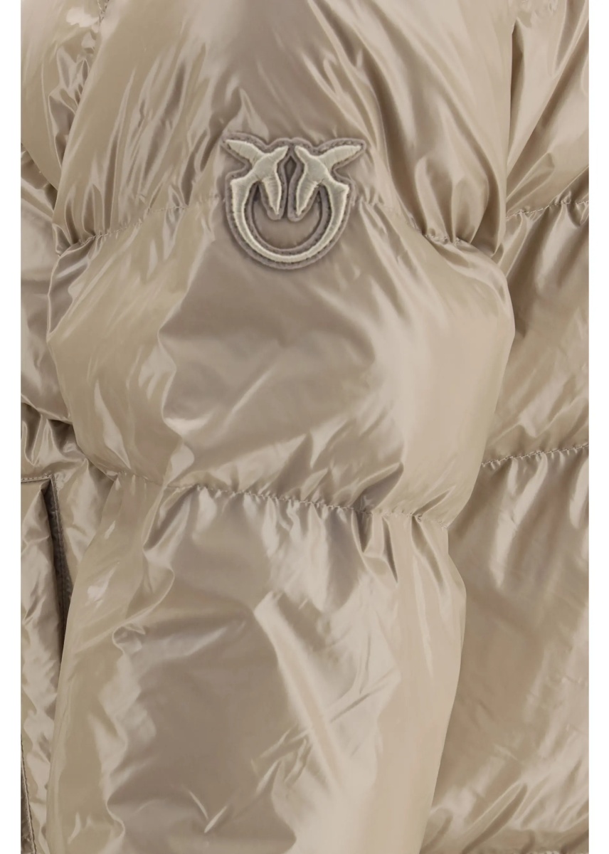 Geaca de Iarna Glossy quilted Puffer Jacket - Img 3