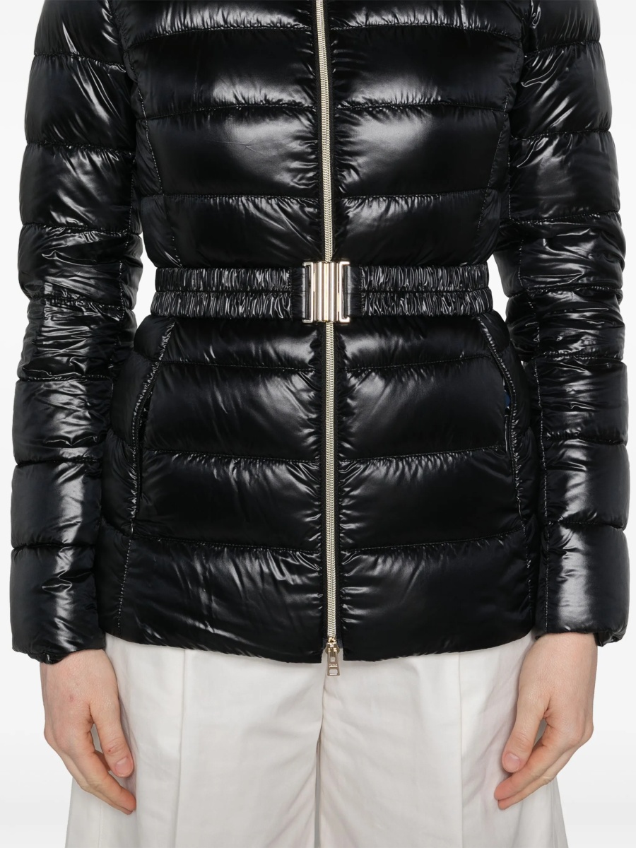 Geaca de iarna Herno neagra din poliamida si polyester - Img 5