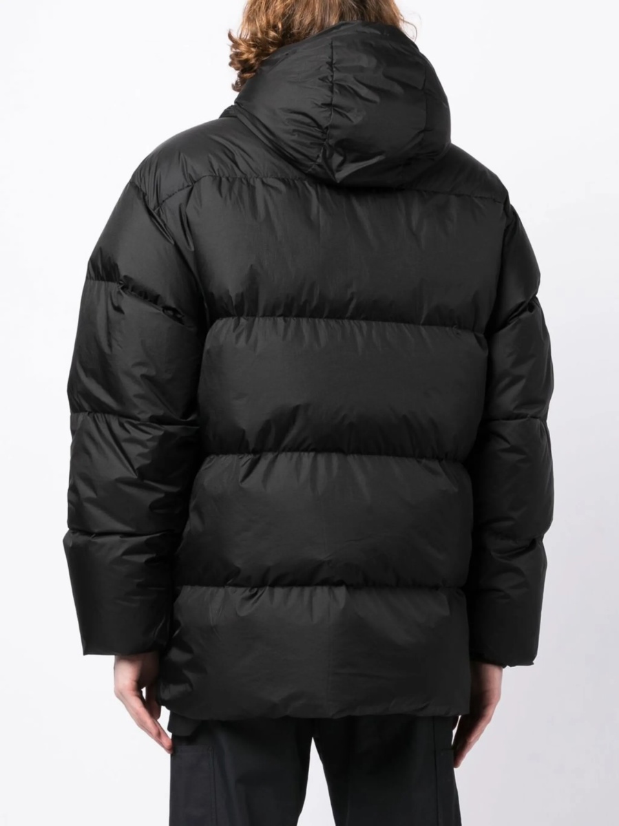 Geaca de iarna IENKI IENKI neagra din nylon - Img 4