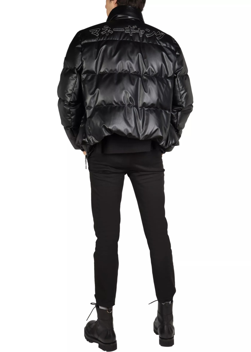 Geaca de Iarna Logo Embroidery Down Jacket - Img 2