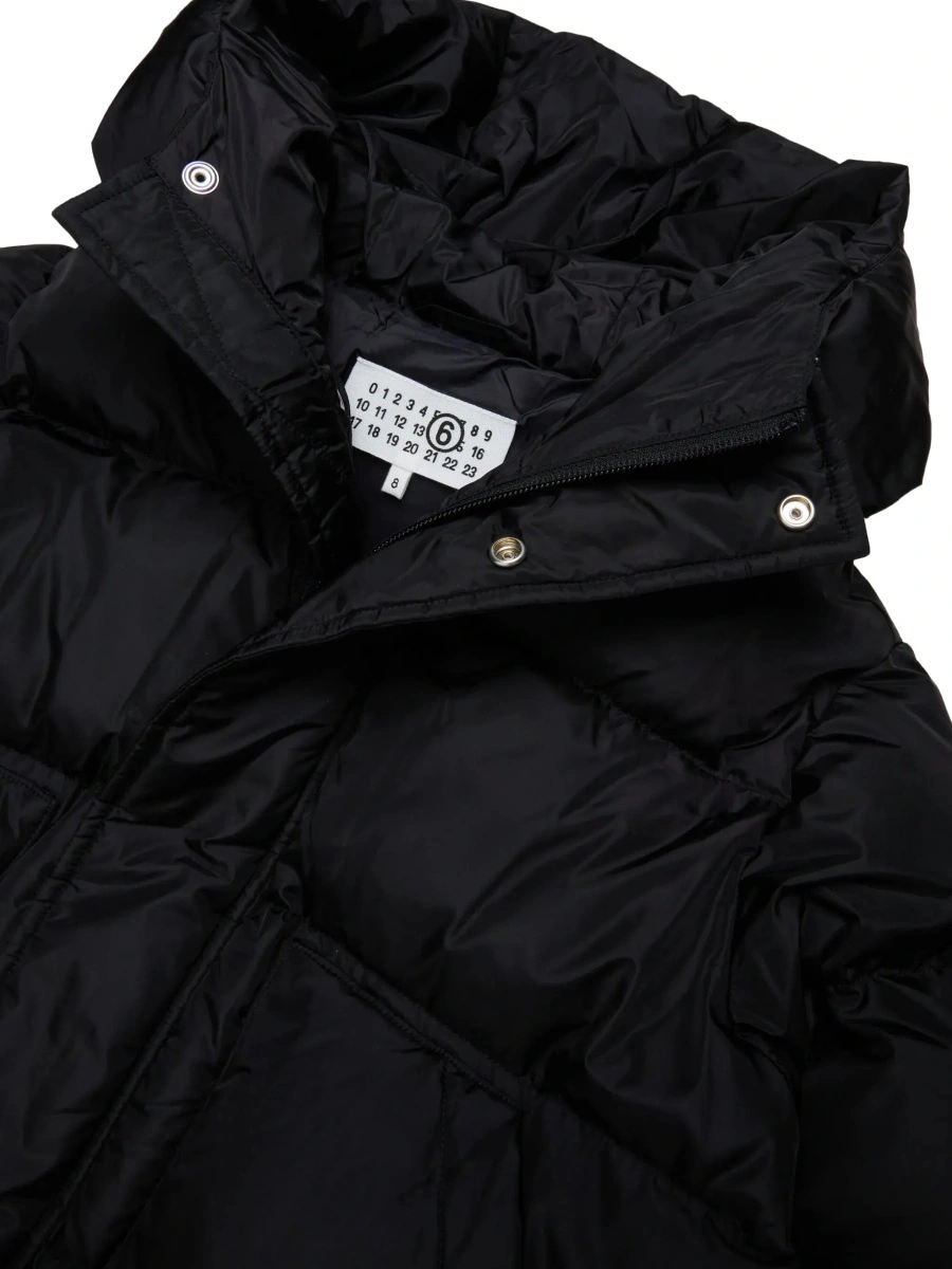 Geaca de iarna MM6 MAISON MARGIELA KIDS neagra - Img 6