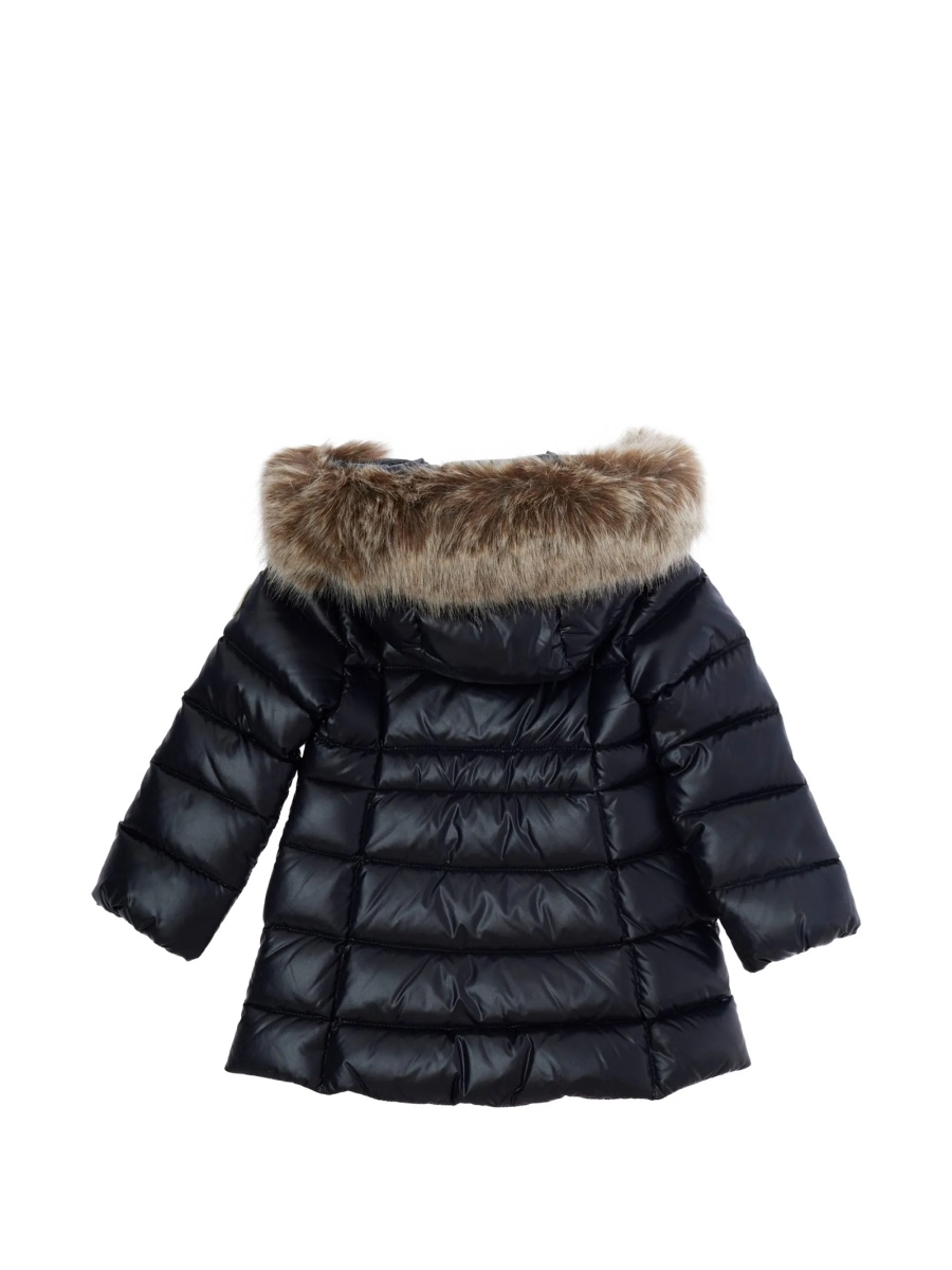 Geaca de iarna Moncler albastra din nylon - Img 2