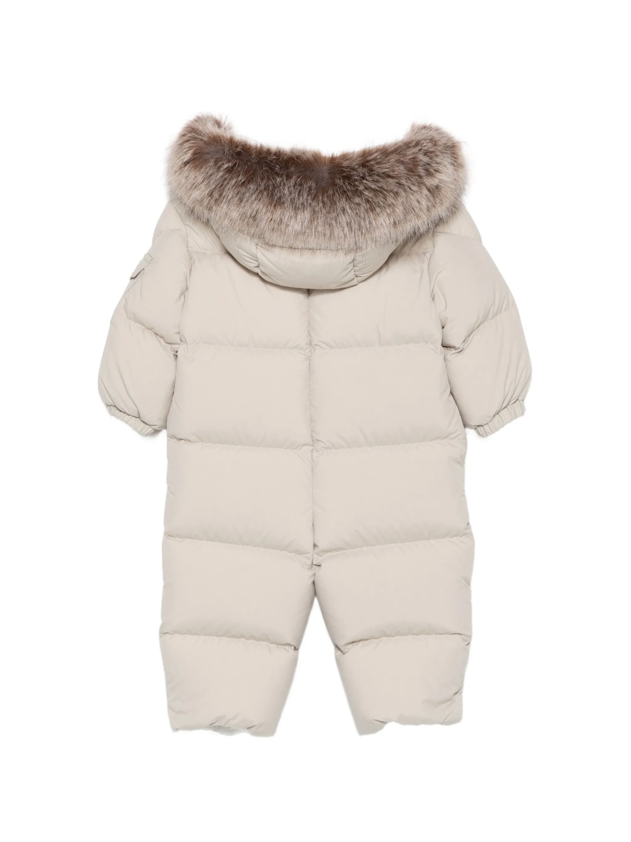 Geaca de iarna Moncler neutra din polyester - Img 2