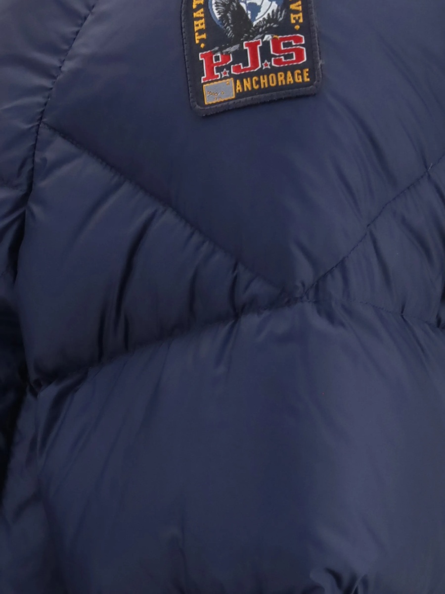 Geaca de iarna Parajumpers albastra din poliamida - Img 4