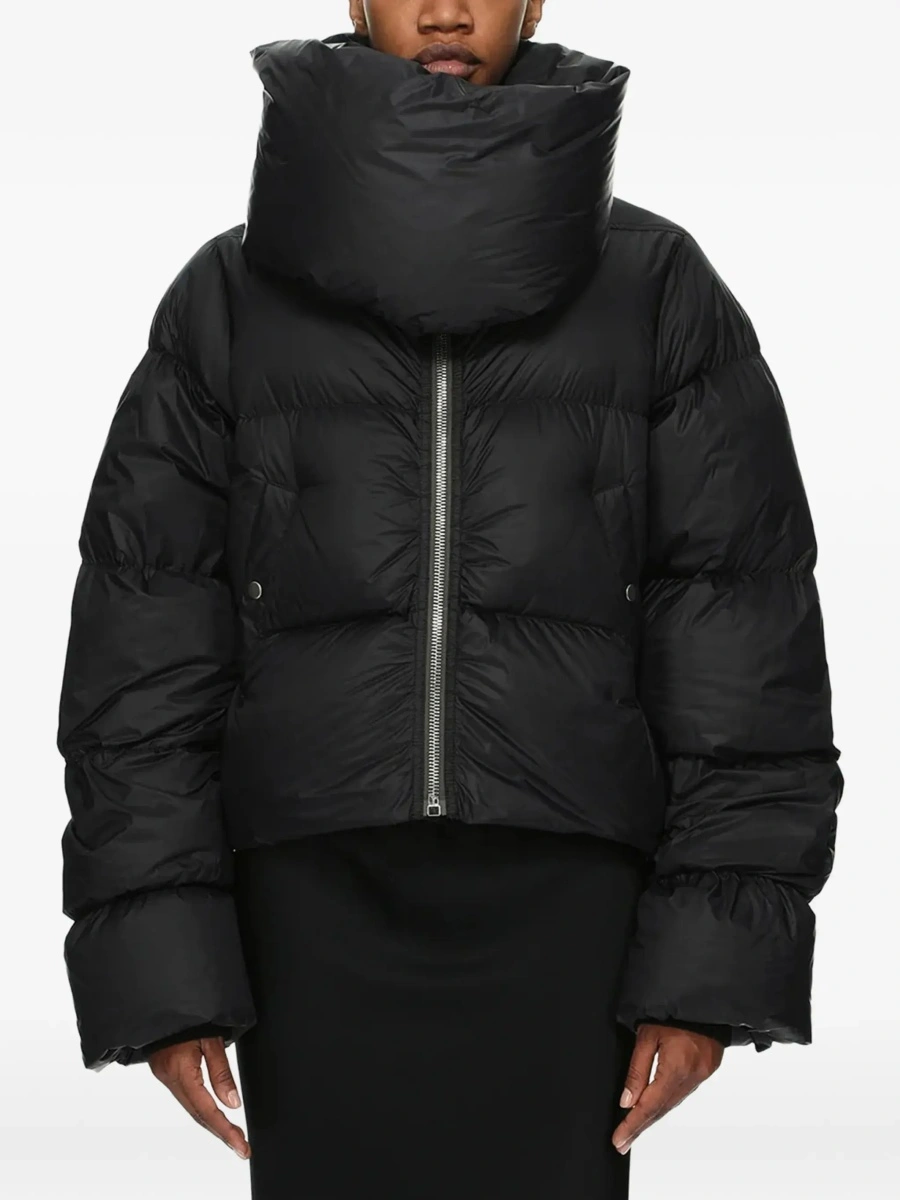 Geaca de iarna Rick Owens neagra - Img 8