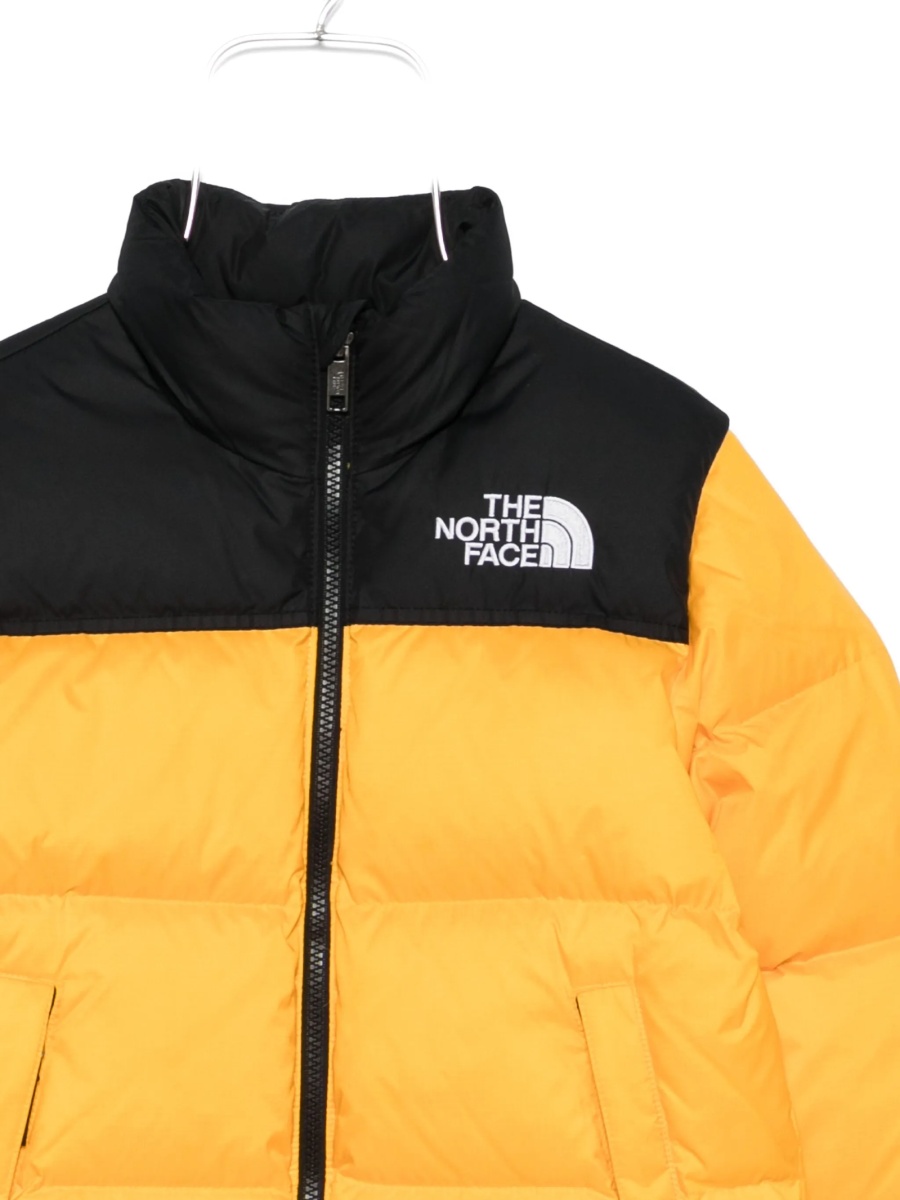Geaca de iarna The North Face galbena din nylon - Img 3