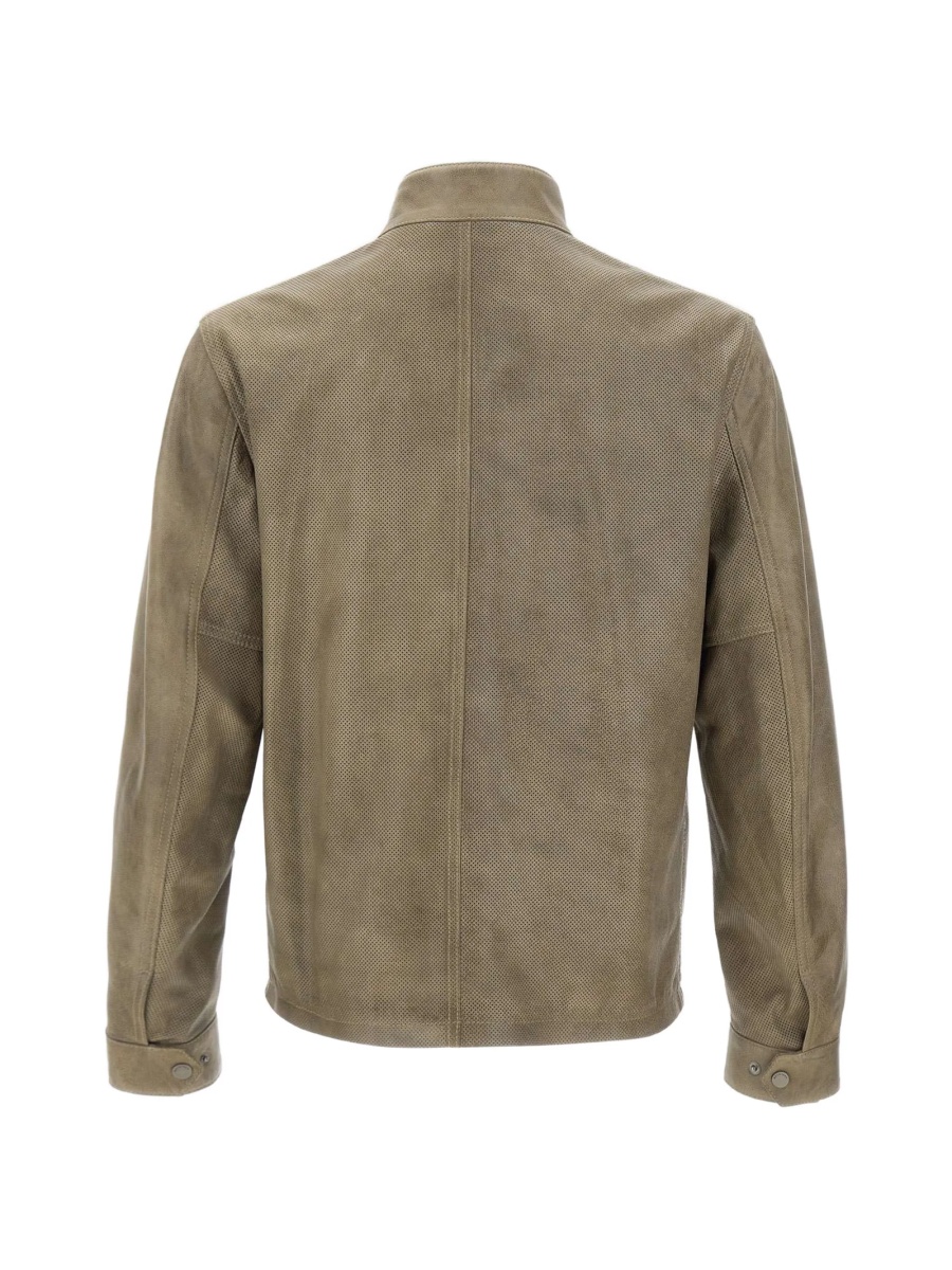 Geaca de piele Belstaff neutra din piele - Img 2