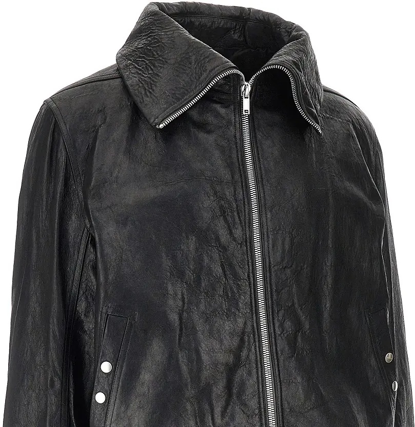 Geaca de Piele 'Dracuflight' leather bomber jacket - Img 2