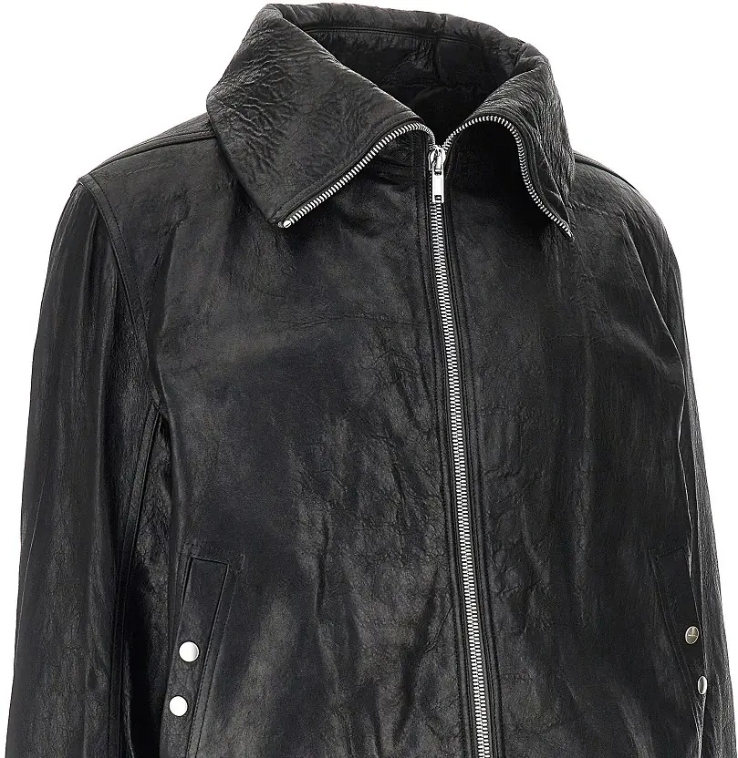 Geaca de Piele 'Dracuflight' leather bomber jacket - Img 2