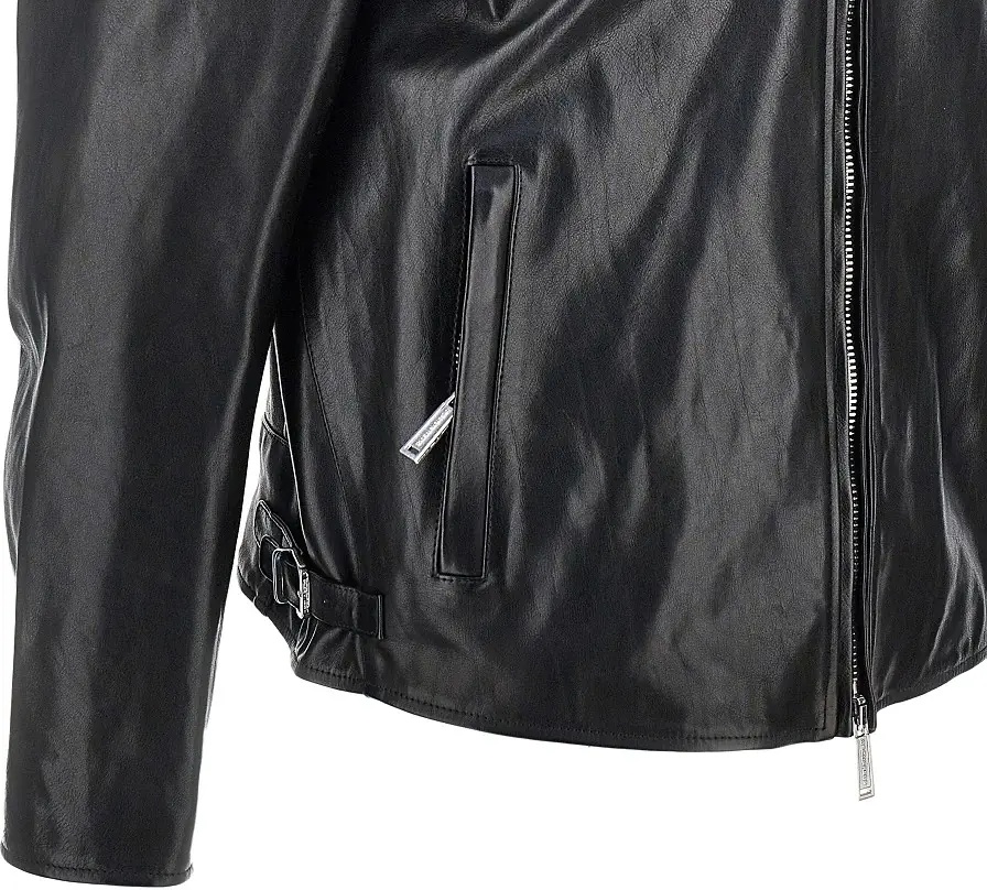 Geaca de Piele Leather Biker jacket - Img 2