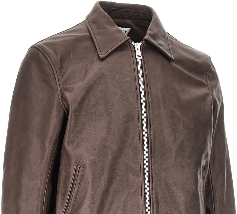 Geaca de Piele Waxed leather jacket - Img 2