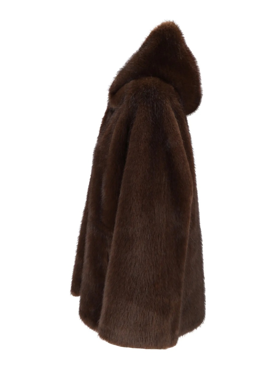 Geaca de Piele WOMAN FAKE FUR JACKET - Img 2