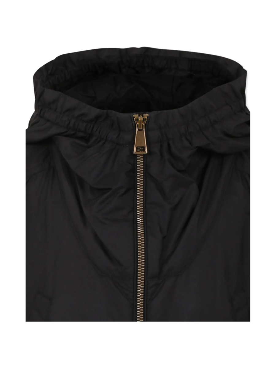 Geaca de ploaie Moncler neagra din poliamida - Img 4