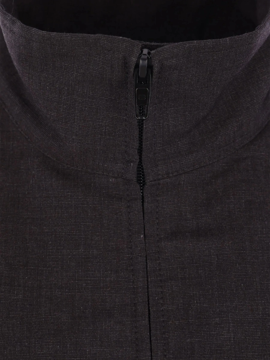 Geaca Oversize Balenciaga neagra din bumbac si in - Img 3
