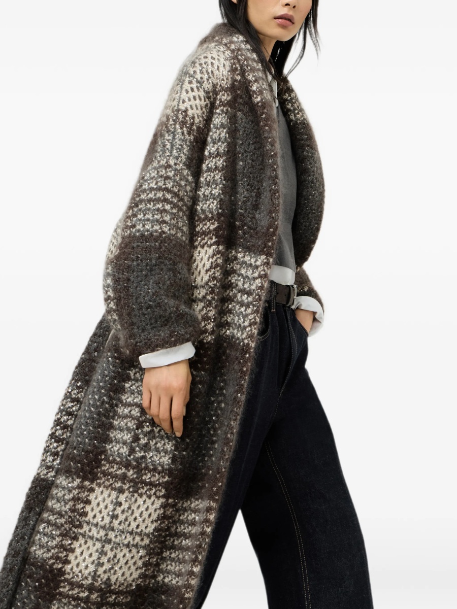 Geaca Oversize Brunello Cucinelli maro - Img 5